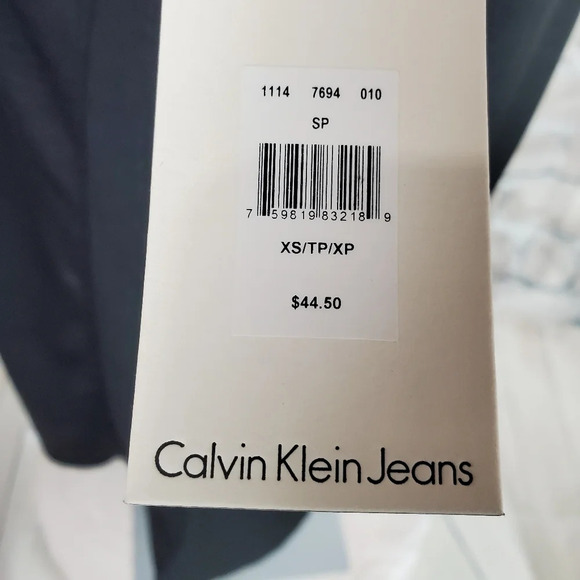 Calvin Klein Dressy Tank XS  Black Bead Accent - Picture 9 of 14